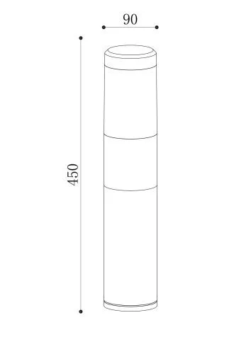 Уличный светодиодный светильник Maytoni Koln O590FL-L8B4K  фото 11