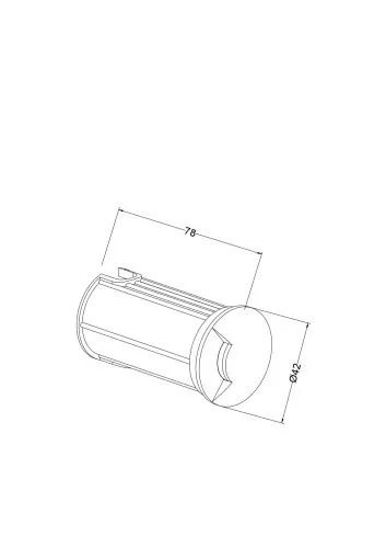 Встраиваемый светильник Outdoor O044DL-L1S3K  фото 3