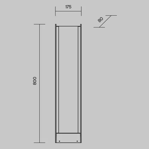 Ландшафтный светильник Outdoor O445FL-L20GF3K1  фото 4
