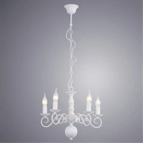 Подвесная люстра Arte Lamp A1129LM-5WH  фото 2