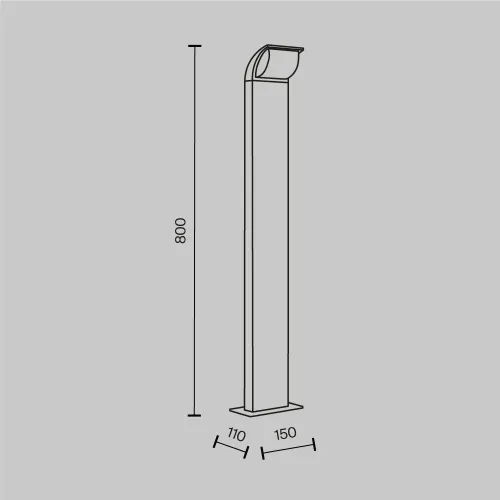 Ландшафтный светильник Outdoor O446FL-L7GF3K  фото 5