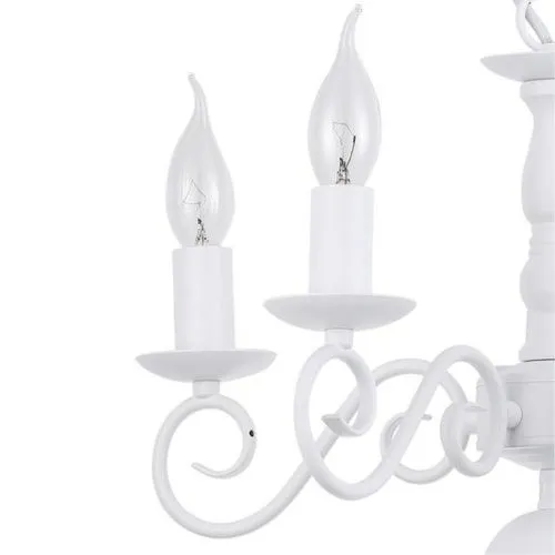 Подвесная люстра Arte Lamp A1129LM-5WH  фото 3
